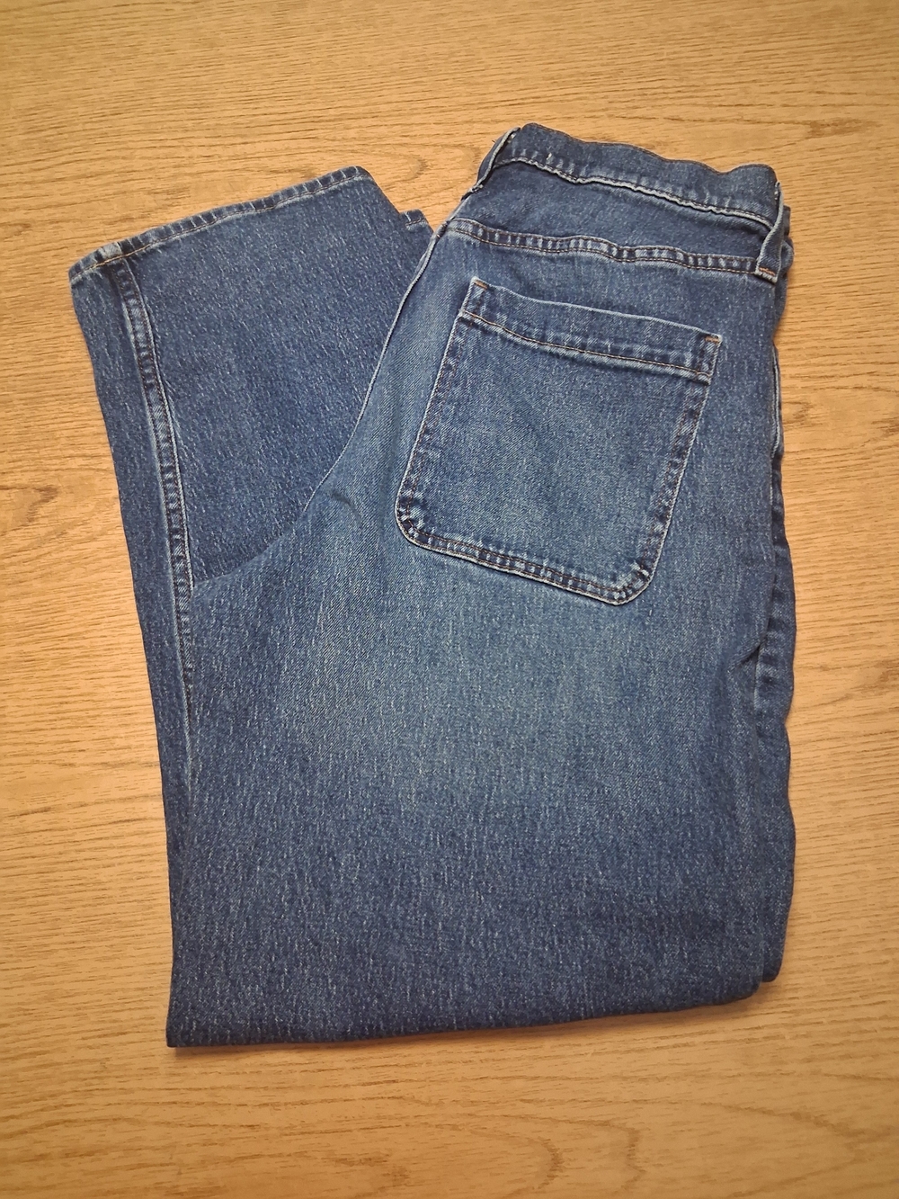 Mens Hollister Baggy Blue Denim Jeans.    Size 30X32
